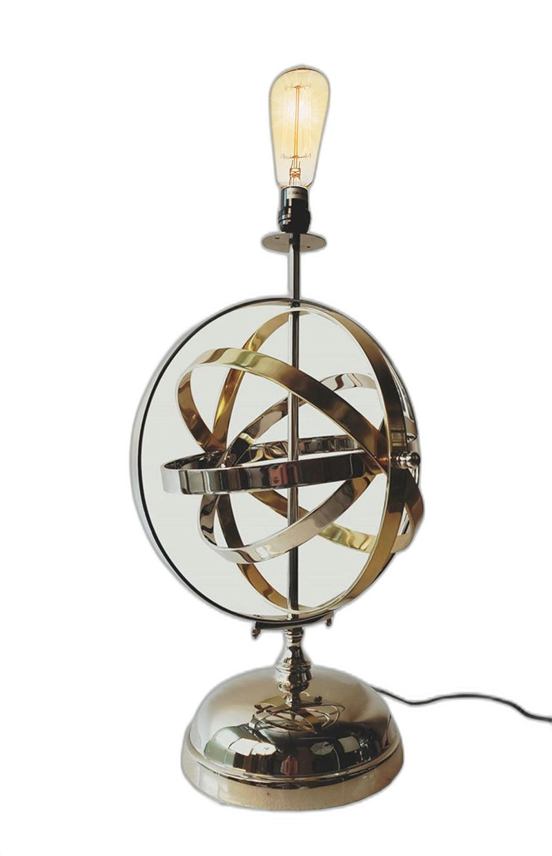 Metal Standard Table Lamp - Bronze