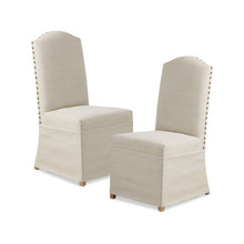 Load image into Gallery viewer, Dining Chair With Skirts (Set of 2) - Beige
