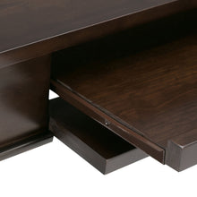 Load image into Gallery viewer, Carlton - Home Office Desk - Dark Tobacco Brown
