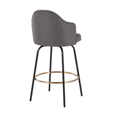 Load image into Gallery viewer, Ahoy - Contemporary Fixed Height Counter Stool Round Footrest (Set of 2)
