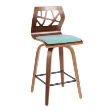 Load image into Gallery viewer, Folia - Mid Century Modern Fixed Height Counter Stool With Swivel (Set of 2)
