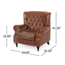 Load image into Gallery viewer, Classic Style Push Back Chair
