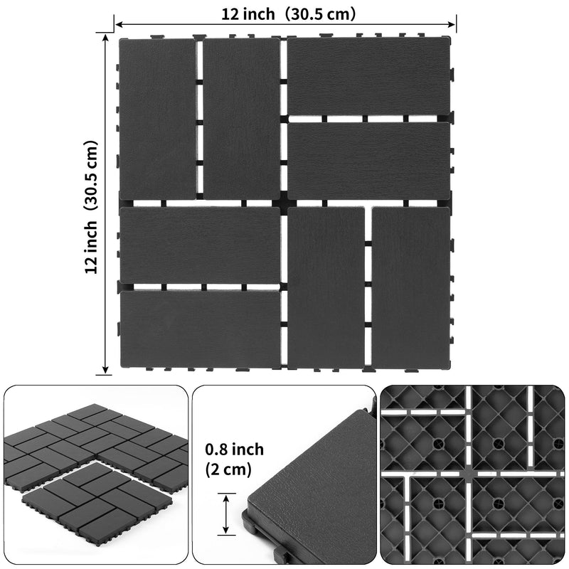 Interlocking Decking Tiles
