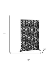 Load image into Gallery viewer, Three Panel Screen Room Divider (720133) - Black
