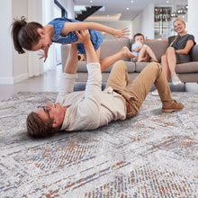 Load image into Gallery viewer, Payas - 2' X 3' Geometric Area Rug - Beige
