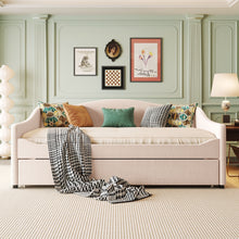 Load image into Gallery viewer, Upholstered Daybed With Light And Trundle

