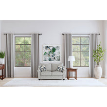 Load image into Gallery viewer, Lido - Upholstered Loveseat With Tapering Block Legs - Light Gray
