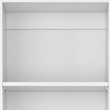 Load image into Gallery viewer, Five Tier Modular Bookcase With Two Doors (Set of 3) (546618) - White
