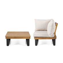 Load image into Gallery viewer, Sebastian - Corner Chair, Coffee Table - Beige
