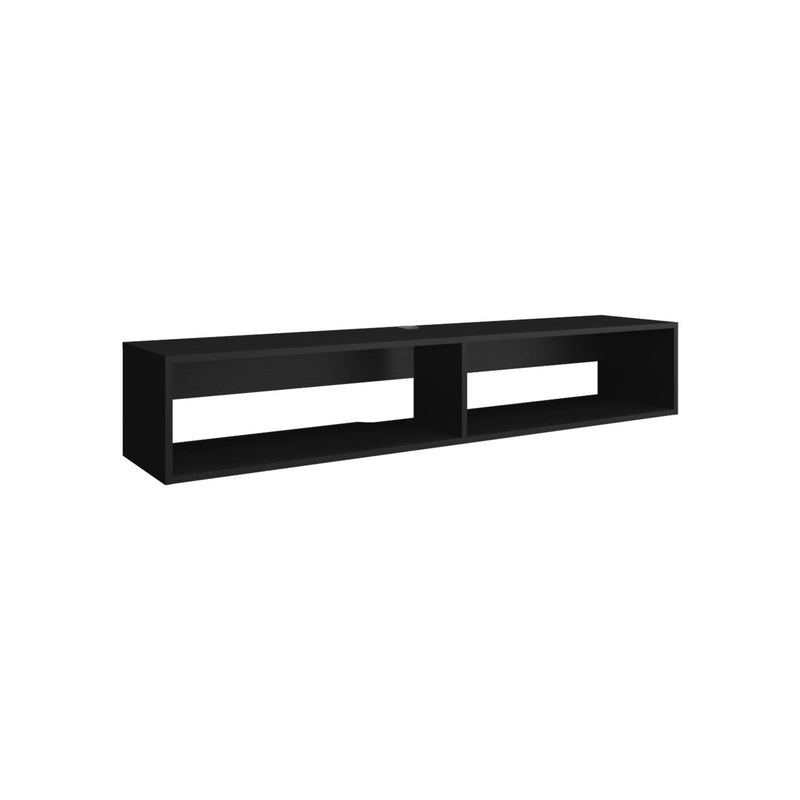 59" Floating Mount TV Stand - Black