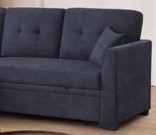 Load image into Gallery viewer, Sectional Sofa Bed - Dark Blue
