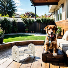 Load image into Gallery viewer, Adjustable Pet Bowl Travel Ready HDPE Durable Poly Lumber Recycled
