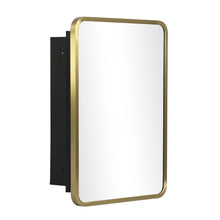 Load image into Gallery viewer, 16" Metal Framed Mirror Set - Gold
