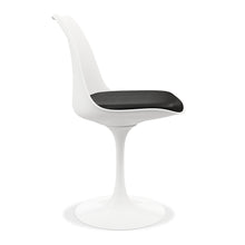 Load image into Gallery viewer, Upholstered Faux Leather Dining Side Chair - Black / White
