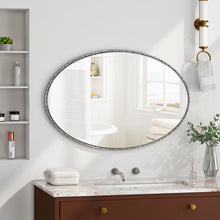 Load image into Gallery viewer, Art Oval Retro Mirror, Wall Hanging
