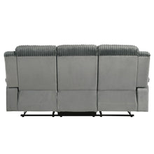 Load image into Gallery viewer, Lesley - Motion Sofa - Gray Corduroy &amp; Velvet

