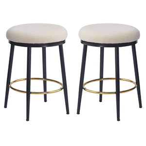 Stylish Design Counter Stools (Set of 2)