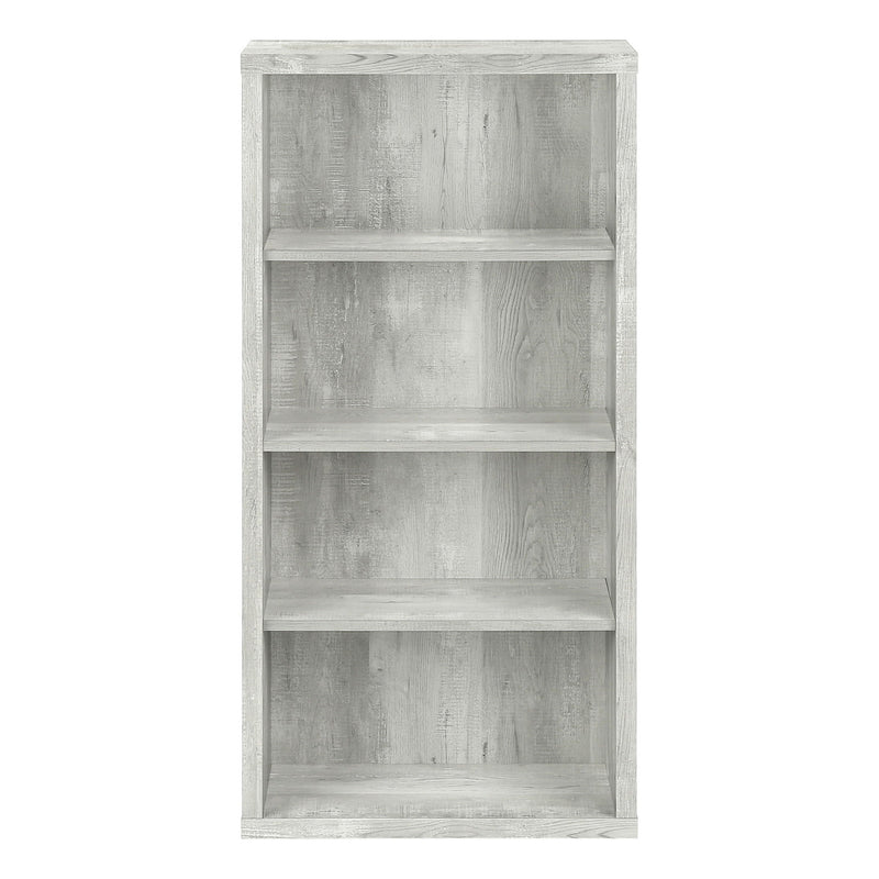 Four Tier Bookcase - Gray