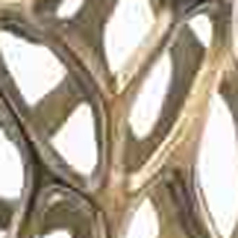 Twigs Cylinder Floor Vase (354654) - Gold