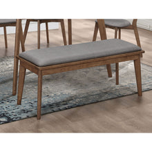 Load image into Gallery viewer, Upholstered Dining Bench - Brown / Gray
