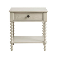 Load image into Gallery viewer, Traditional Durable Nightstand Table With Drawer And Shelf
