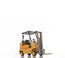 Load image into Gallery viewer, Propane Forklift Sculpture - Yellow
