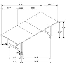 Load image into Gallery viewer, Jamie - Rectangular Dining Table Set
