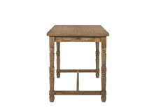 Load image into Gallery viewer, 54" Wood Trestle Base Dining Table - Oak
