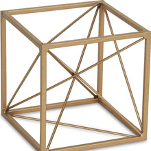 Load image into Gallery viewer, Hand Painted Tabletop Sculpture (483222) - Gold
