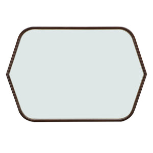 Houston - Wall Mirror - Walnut