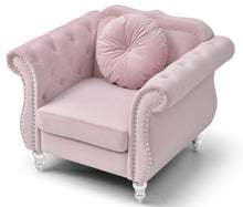 Load image into Gallery viewer, Chic Transitional Flared Arm Chair
