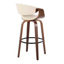 Load image into Gallery viewer, Symphony - Mid Century Modern Fixed Height Barstool With Swivel And Round Footrest (Set of 2)
