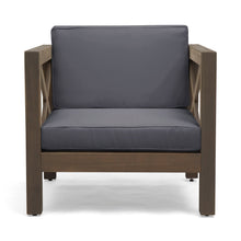 Load image into Gallery viewer, Brava - Mid - Century Modern Club Chair With Water Resistant Cushions
