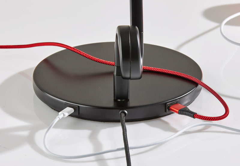 Metal Novelty Desk Lamp - Black