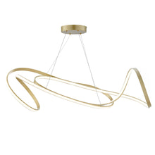 Load image into Gallery viewer, Metal LED Dimmable Smart Enabled Chandelier - Gold
