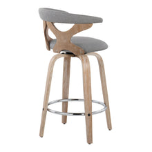 Load image into Gallery viewer, Gardenia - Mid Century Modern Fixed Height Counter Stool With Swivel (Set of 2)
