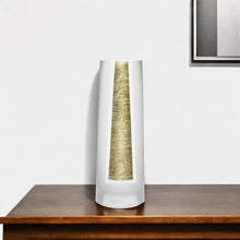 Load image into Gallery viewer, Cylinder Free Table Vase - Clear / Gold
