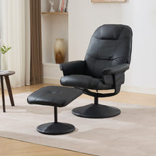 Load image into Gallery viewer, 360° Swivel Reclining Chair With Wrapped Base, 5 Point Vibration Massage

