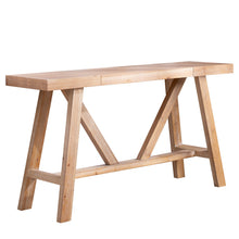 Load image into Gallery viewer, A-Frame Console Table - Natural
