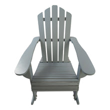 Load image into Gallery viewer, Reclining Outdoor Rocking Adirondack Chair
