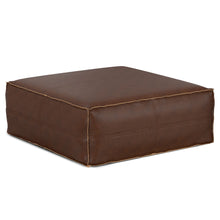 Load image into Gallery viewer, Brody - Large Square, Coffee Table Pouf
