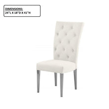 Load image into Gallery viewer, Modern Upholstered Tufted Dining Chair (Set of 2)
