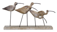 Load image into Gallery viewer, Coastal Plover Birds Tabletop Sculpture - Natural / Sand
