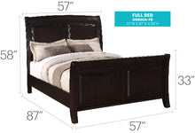 Load image into Gallery viewer, Elegant Transitional Bed
