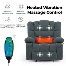Load image into Gallery viewer, Massage Recliner Chair Sofa With Heating Vibration
