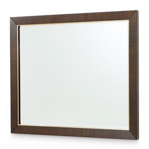Belmont Place - Wall Mirror - Dark Brown