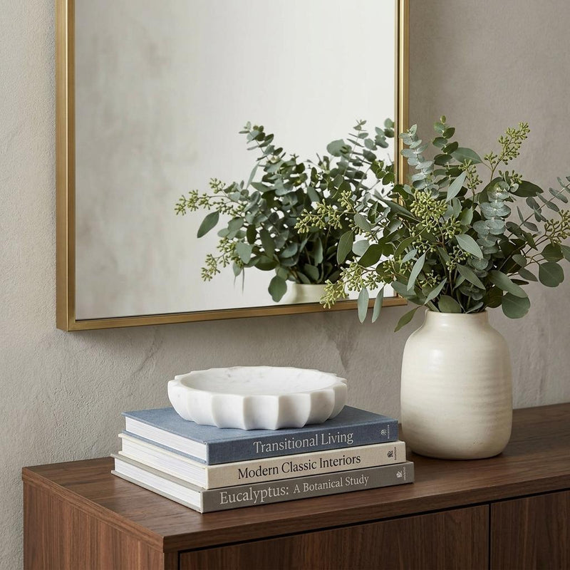 Marble Decorative Bowl - Cream