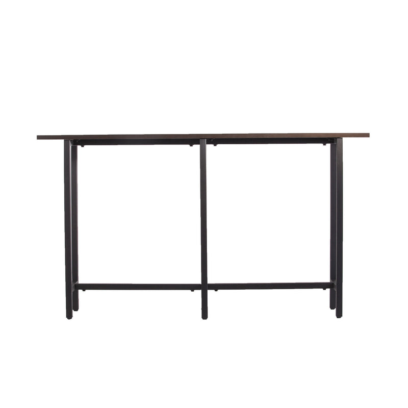 Frame Console Table - Espresso / Black
