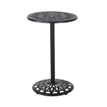 Load image into Gallery viewer, Phoebe - Outdoor Cast Bar Table - Black
