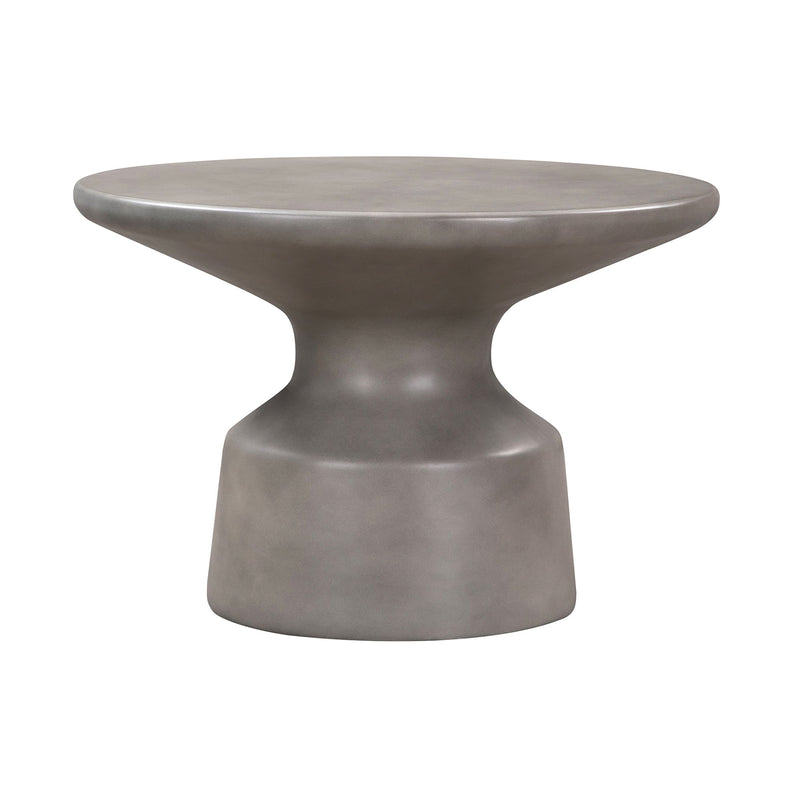 Concrete Round Coffee Table - Gray